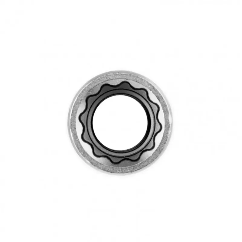 Головка торцевая, 15 мм, 12-гранная, CrV,под квадрат 1/2", хромированная Stels