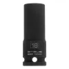 Головка ударная удлиненная шестигранная, 18 мм, 1/2", CrMo Stels