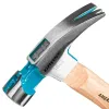Молоток-гвоздодер,280 г, угол 75, магнит, обрезиненная рукоятка AMERICAN HICKORY GROSS
