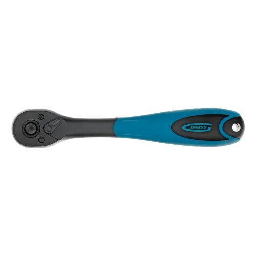 Ключ-трещотка 3/8", CrV, 72 зуба, с быстрым сбросом Gross