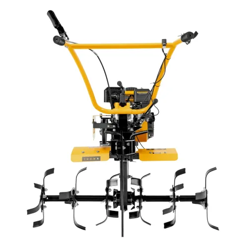 Мотоблок DPT-370S, 7 л.с., ремен.сцеп, фрез 3х4, ШОМ, передачи 3В/1Н Denzel