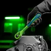 Ключ-трещотка 1/2", CrV, 72 зуба, с быстрым сбросом Сибртех