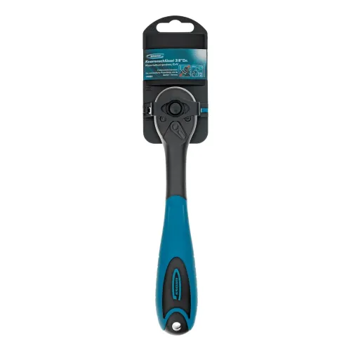 Ключ-трещотка 3/8", CrV, 72 зуба, с быстрым сбросом Gross