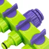 Разветвитель четырёхканальный 1/2"-3/4", регулируемый Palisad