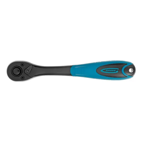 Ключ-трещотка 1/2", CrV, 72 зуба, с быстрым сбросом Gross