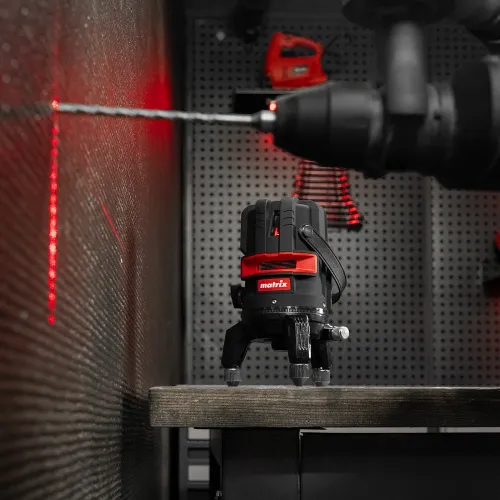 Лазерный уровень ML 05 Red, 20 м, 635 нм, резьба 5/8" Matrix