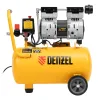 Компрессор DLS950/24 безмаслянный малошумный 950 Вт, 165 л/мин,ресивер 24 л Denzel