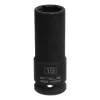 Головка ударная удлиненная шестигранная, 19 мм, 1/2", CrMo Stels