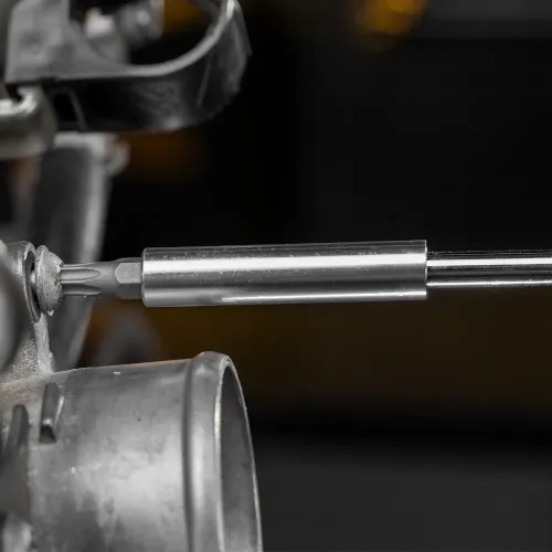Набор инструментов, 1/2", 1/4", 3/8", CrV, S2, пластиковый кейс, 216 предметов Denzel
