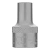 Головка торцевая, 8 мм, 12-гранная, CrV, под квадрат 1/2", хромированная Stels