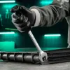 Ключ комбинированный, 26 мм, CrV, матовый хром Stels