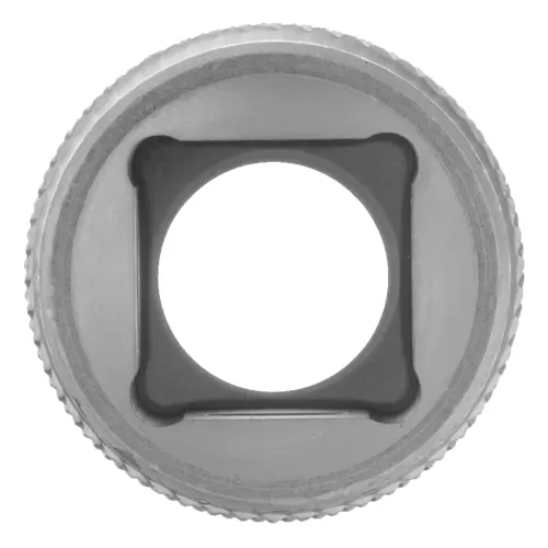 Головка торцевая, 17 мм, 12-гранная, CrV, под квадрат 1/2", хромированная Stels