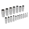 Набор инструментов, 1/4", 3/8", 1/2", Cr-V, S2, усиленный кейс, 216 предметов Stels