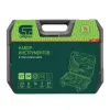 Набор инструментов, 1/2", 1/4", пластиковый кейс 76 предметов Сибртех