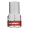 Головка торцевая, 11 мм, 12-гранная, CrV, под квадрат 1/2", хромированная Matrix