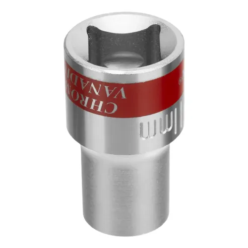 Головка торцевая, 11 мм, 12-гранная, CrV, под квадрат 1/2", хромированная Matrix