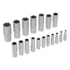 Набор инструментов, 1/4", 3/8", 1/2", Cr-V, S2, усиленный кейс, 151 предмет Stels