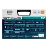 Набор инструментов, 1/2", 1/4", CrV, пластиковый кейс 82 предмета Stels