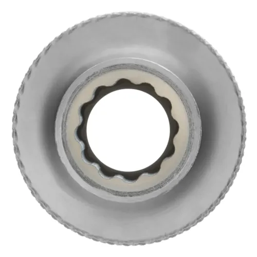Головка торцевая, 8 мм, 12-гранная, CrV, под квадрат 1/2", хромированная Stels