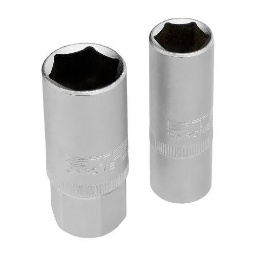 Набор инструментов, 1/2", 1/4", CrV, 12 гранные головки, пластиковый кейс, 76 предметов Stels