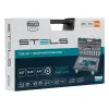 Набор инструментов, 1/4", 3/8", 1/2", Cr-V, S2, усиленный кейс, 151 предмет Stels