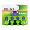 Разветвитель четырёхканальный 1/2"-3/4", регулируемый Palisad