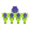 Разветвитель четырёхканальный 1/2"-3/4", регулируемый Palisad