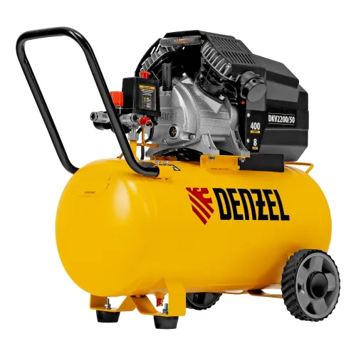 Компрессор воздушный DKV2200/50,Х-PRO 2,2 кВт, 400 л/мин, 50 л Denzel