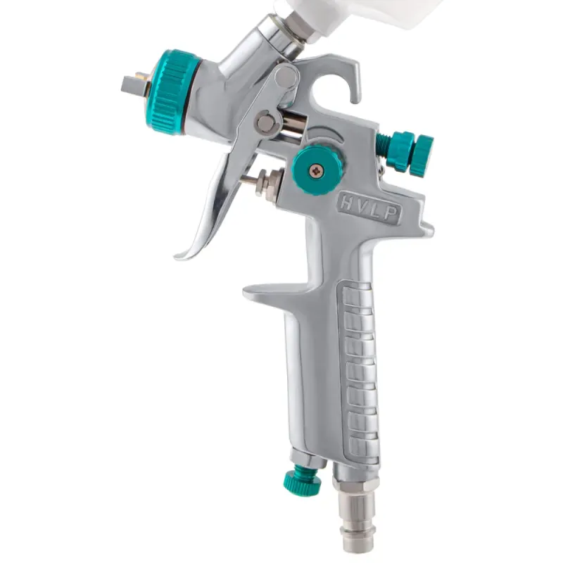 Краскораспылитель AG 810 HVLP, гравитационный, сопло 0,8 мм и 1 мм Stels