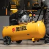 Компрессор воздушный DKV2200/100,Х-PRO 2.2 кВт, 400 л/мин, 100л Denzel