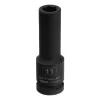 Головка ударная удлиненная шестигранная, 11 мм, 1/2", CrMo Stels