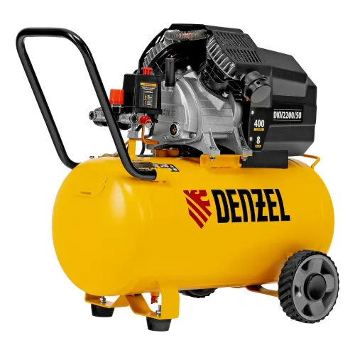 Компрессор воздушный DKV2200/50,Х-PRO 2,2 кВт, 400 л/мин, 50 л Denzel