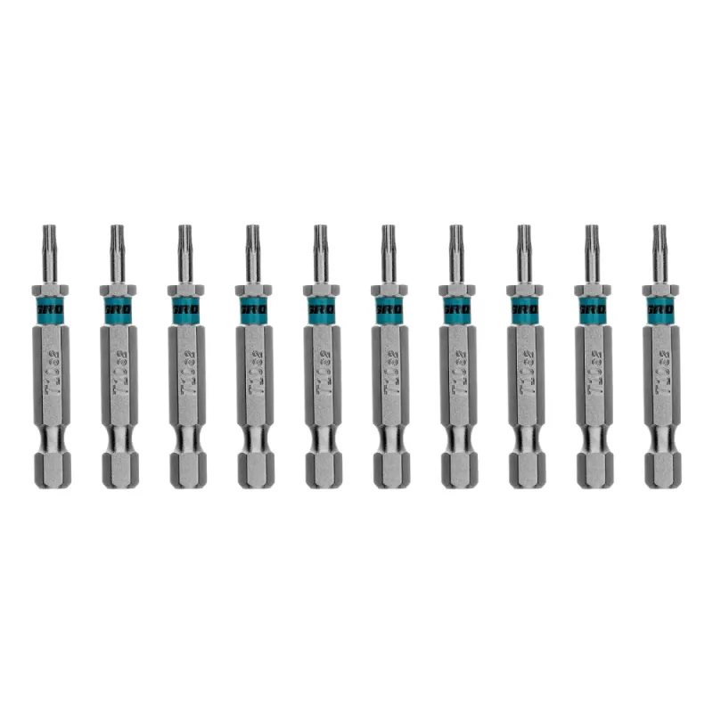 Бита Torx 10х50мм, сталь S2, шестигр., 10 шт. Gross