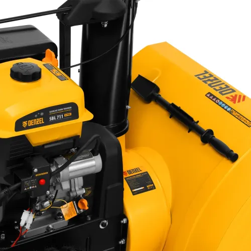 Снегоуборщик бензиновый SBL 711D PRO, 302cc, эл.старт, фара, обогрев, блок. дифф. Denzel
