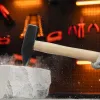 Молоток слесарный, 1000 г, квадратный боек, деревянная рукоятка Sparta