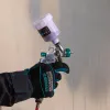 Краскораспылитель AG 810 HVLP, гравитационный, сопло 0,8 мм и 1 мм Stels
