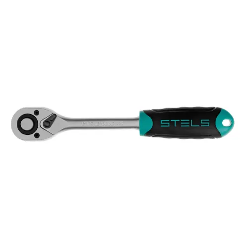 Ключ-трещотка 1/2", 72 зуба, с быстрым сбросом, CrV Stels