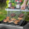 Мангал облегченный с ребрами жесткости 500x300x500 мм, Россия Camping Palisad