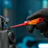 Набор отверток диэлектрических до 1000 В + тестер, 8 шт., PH + SL, CrMo, 2к рукоятка Gross