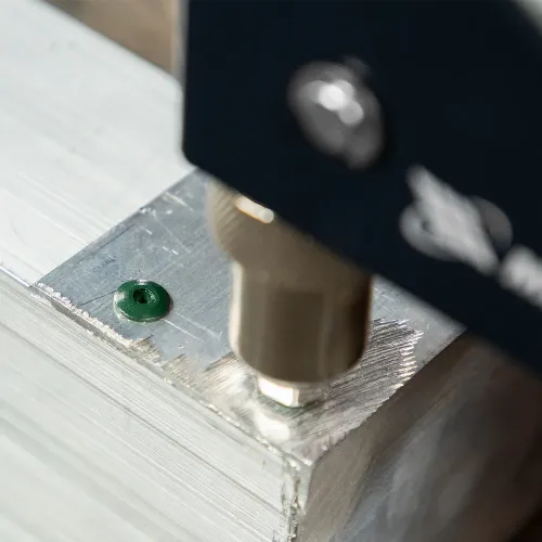 Заклепки 4.0 х 10 мм RAL 6005, темно-зеленые, 50 шт Matrix