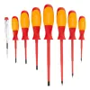 Набор отверток диэлектрических до 1000 В + тестер, 8 шт., PH + SL, CrMo, 2к рукоятка Gross