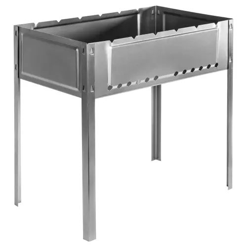 Мангал облегченный с ребрами жесткости 500x300x500 мм, Россия Camping Palisad