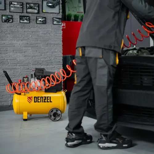 Компрессор воздушный DKV2200/50,Х-PRO 2,2 кВт, 400 л/мин, 50 л Denzel