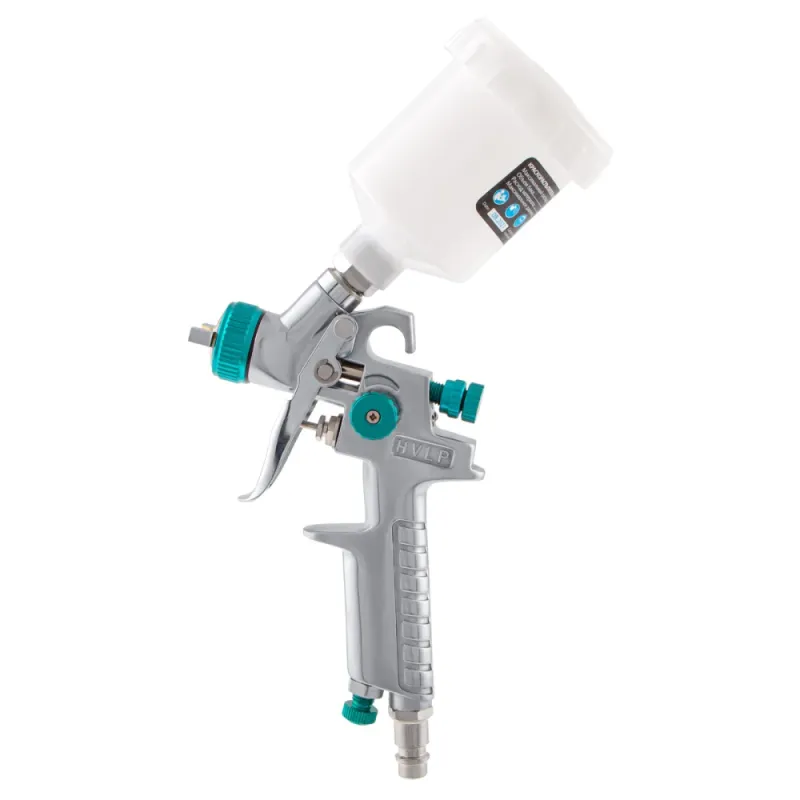Краскораспылитель AG 810 HVLP, гравитационный, сопло 0,8 мм и 1 мм Stels