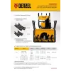 Расширители-подрезатели для снегоуборощков97653-97656, 2 шт. Denzel