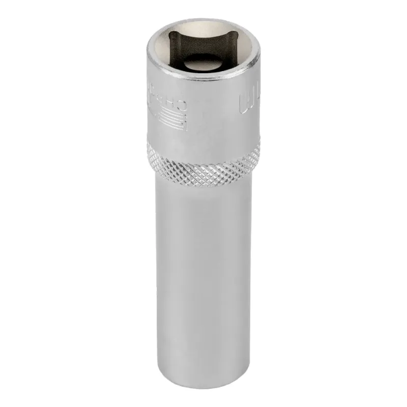 Головка торцевая удлиненная, 13 мм, 6-гранная, CrV, под квадрат 1/2", Stels