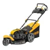 Бензиновая газонокосилка GLT-460SP-T, Trike 149 см3, 46 см, самоходная, панель, 60л Denzel 