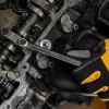 Набор инструментов, 1/2", 1/4", CrV, S2, пластиковый кейс, 64 предмета Denzel