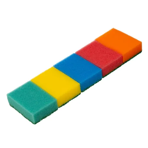 Губки для посуды, 98x65x31 мм, 5 шт., Home Palisad