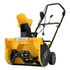 Снегоуборщик электрический ESB-460-M, 1.8 кВт, металлический шнек, LED фара Denzel